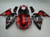 Kawasaki NINJA ZX14R 2006-2011 Injection ABS Fairing - Factory Style - Black Red wine color - MFS4161